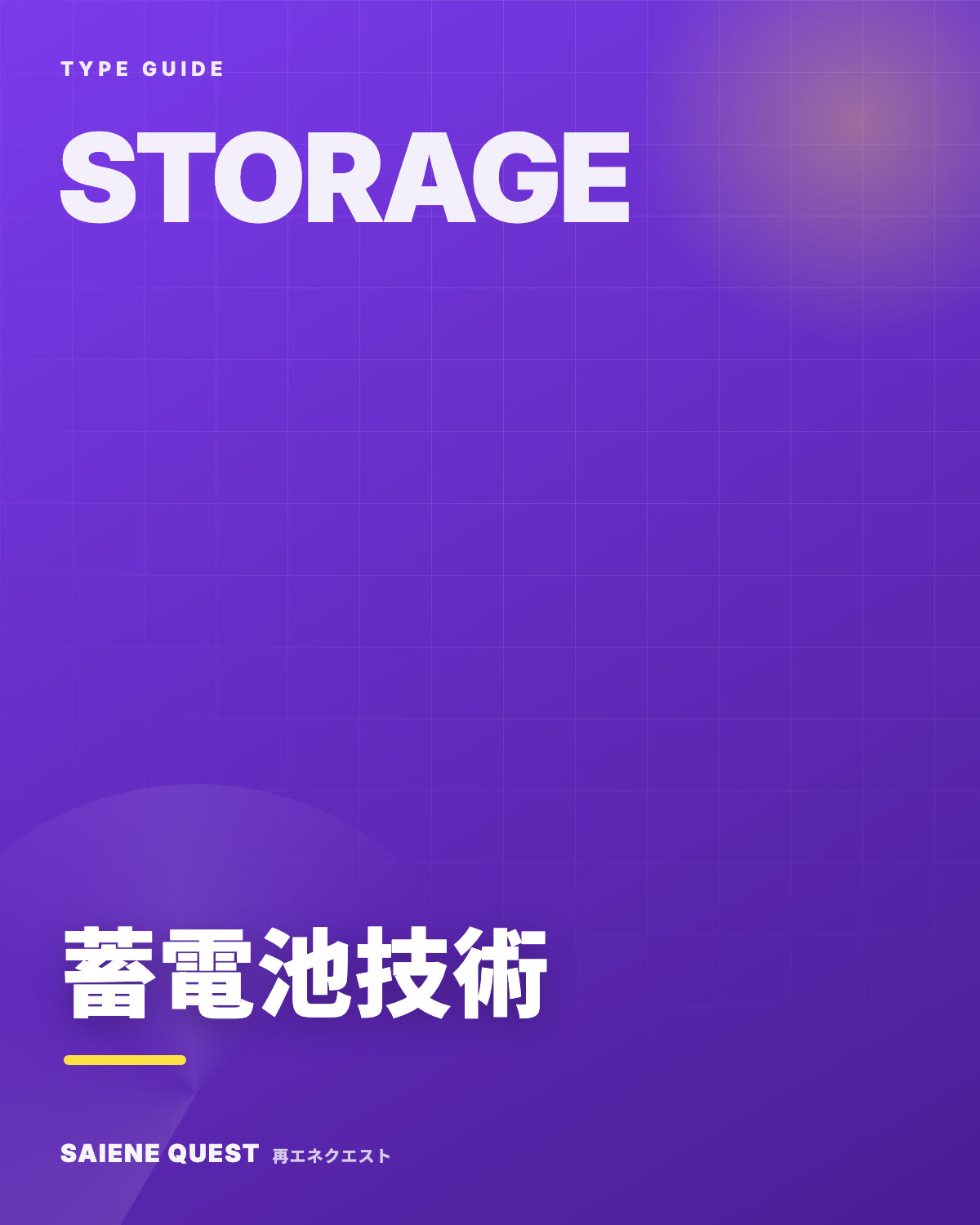 蓄電池技術タイプの戦い方ガイド 表紙